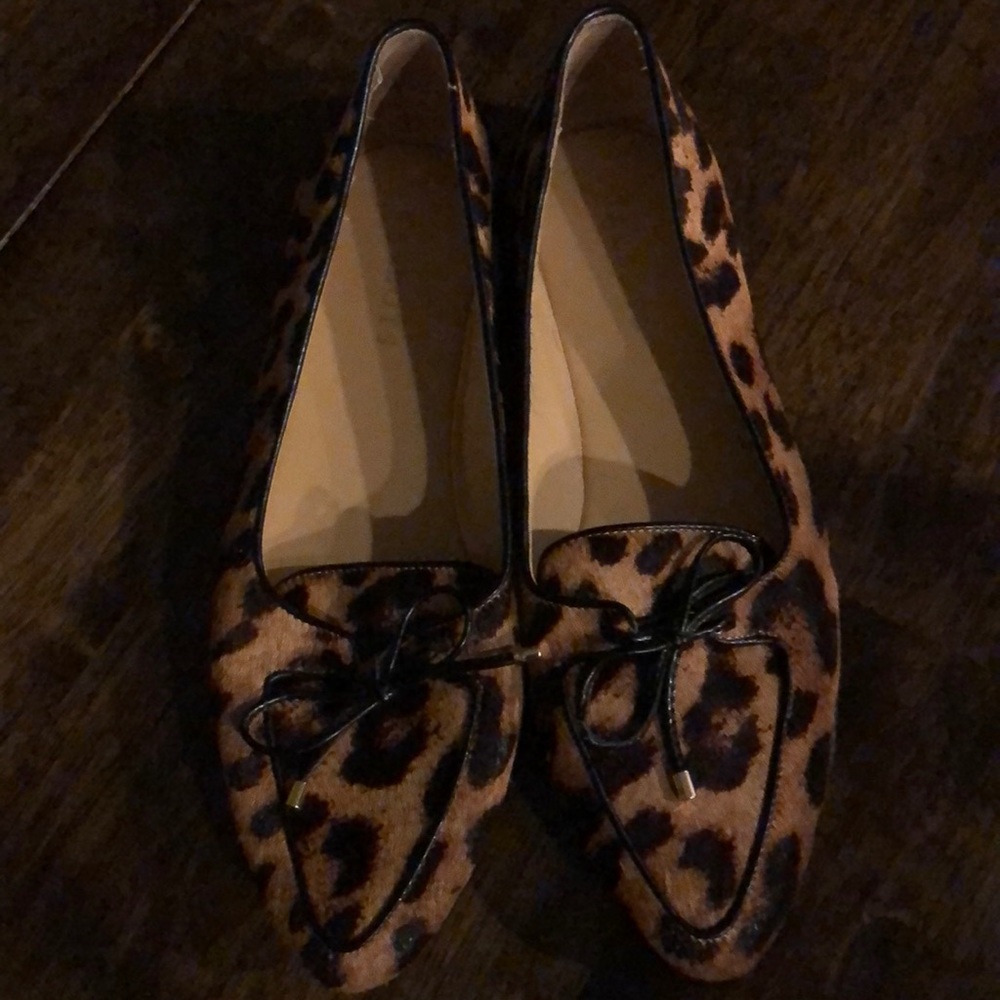 Francesca Tassel Leopard Calf Hair Loafers. 🌸🌺🌸